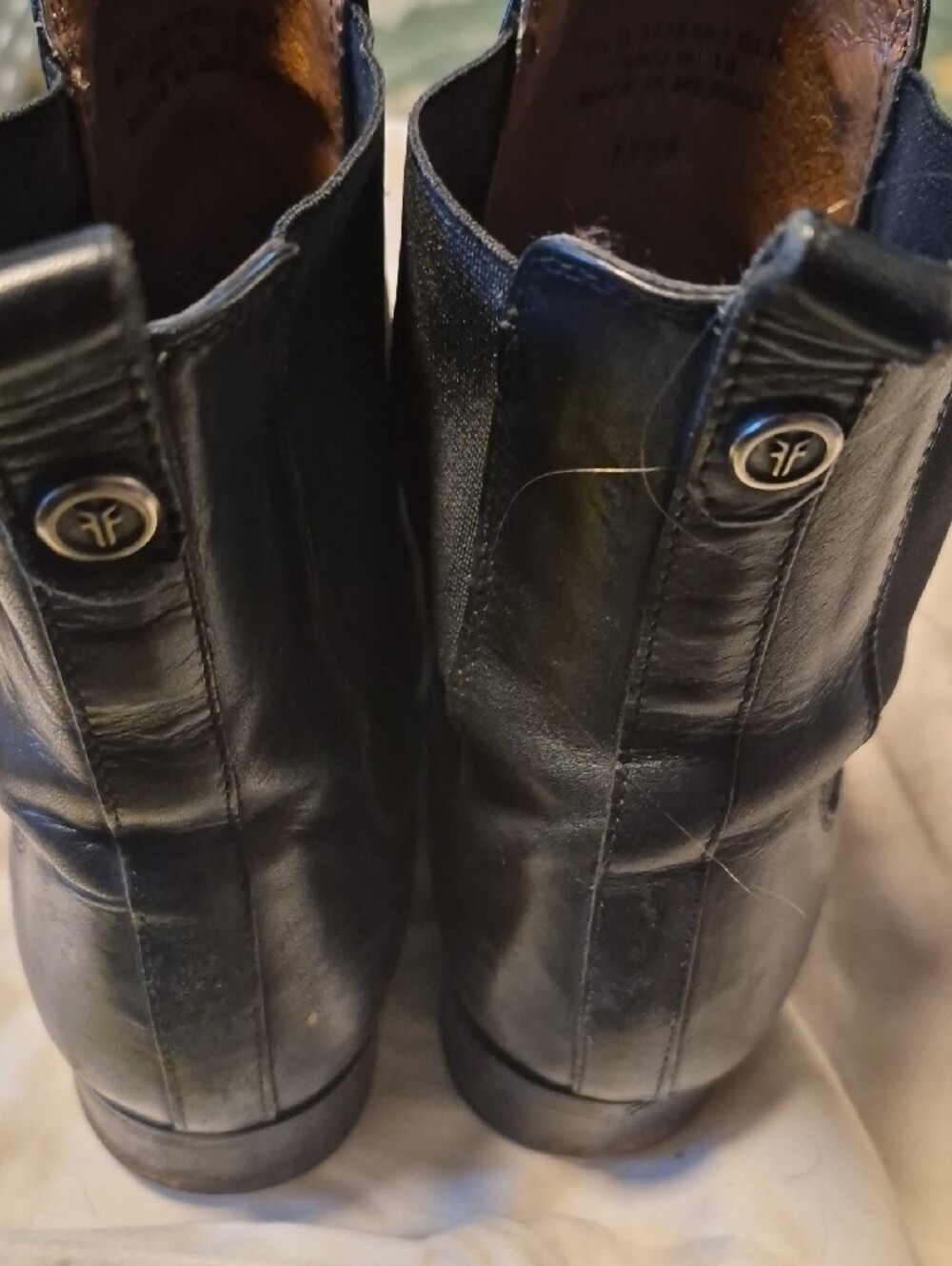 Frye Black Leather Chelsea Boots - Picture 11 of 11